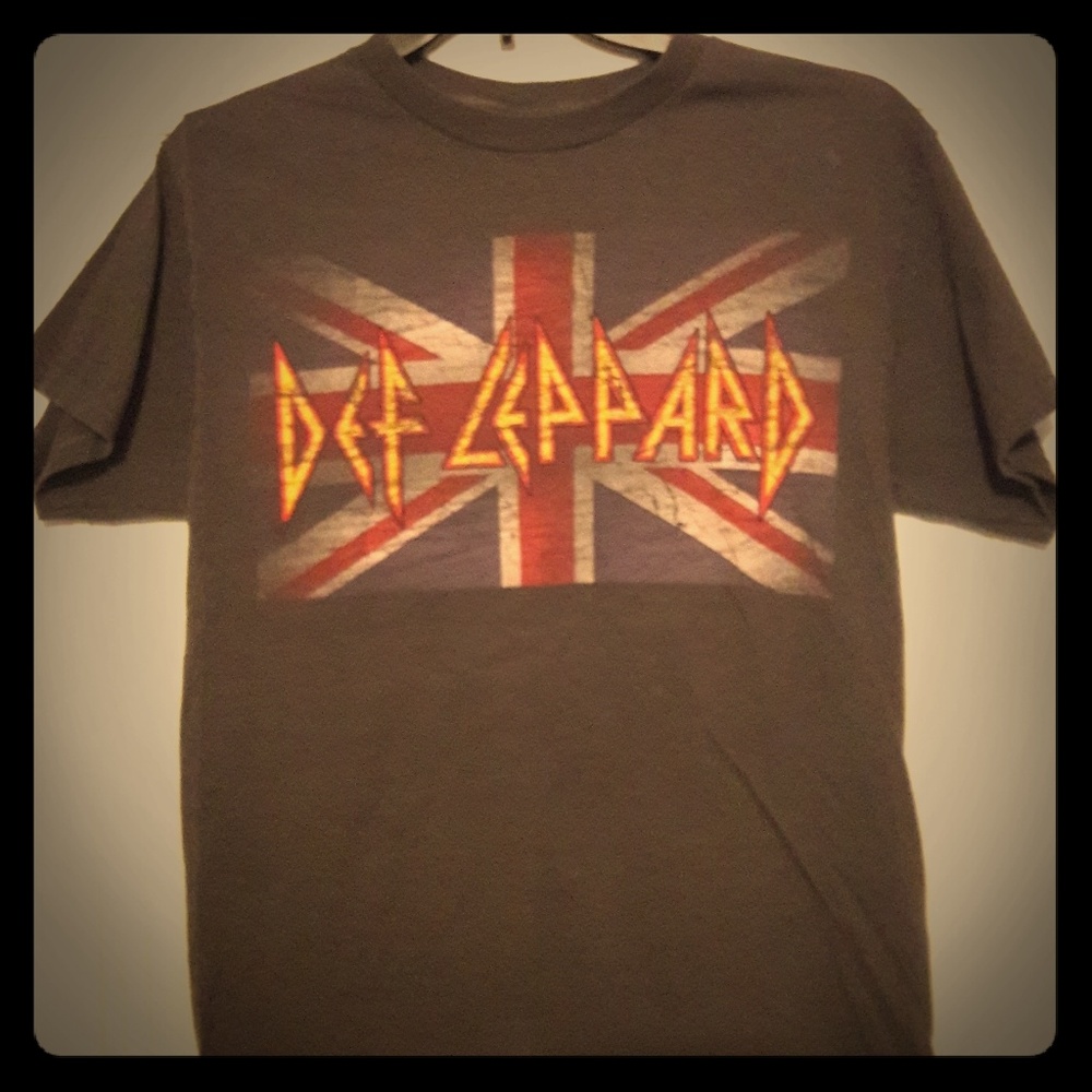 Def Leppard novelty Tee - gray